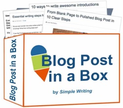 writing courses for blog posts